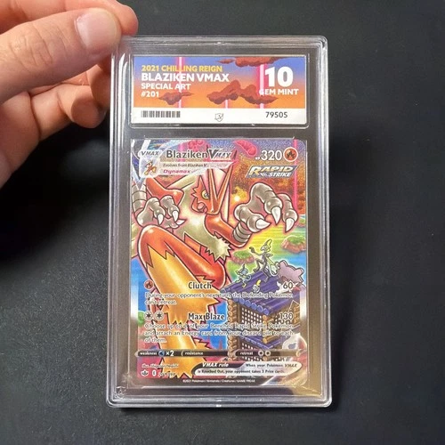 Pokemon TCG - Blaziken VMAX 201/198 - Chilling Reign - ACE 10