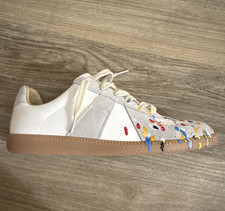 Maison Margiela Replica Paint Splatter Leathe...
