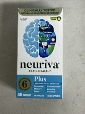 NEURIVA PLUS Brain Performance Health 30 Capsules - EXPIRED 05/25