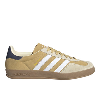 adidas Gazelle Indoor Lace Up  Mens Beige Sneakers Casual Shoes JI3523