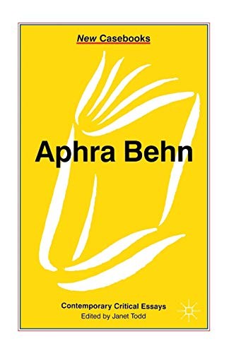 Aphra Behn: Contemporary Critical Essays-Janet Todd