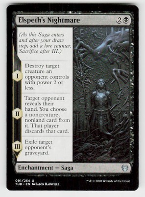 Theros Beyond Death #91 Elspeth's Nightmare