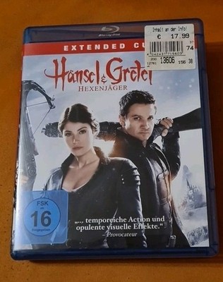 Blu ray, Hänsel & Gretel Hexenjäger, Haushaltsauflösung