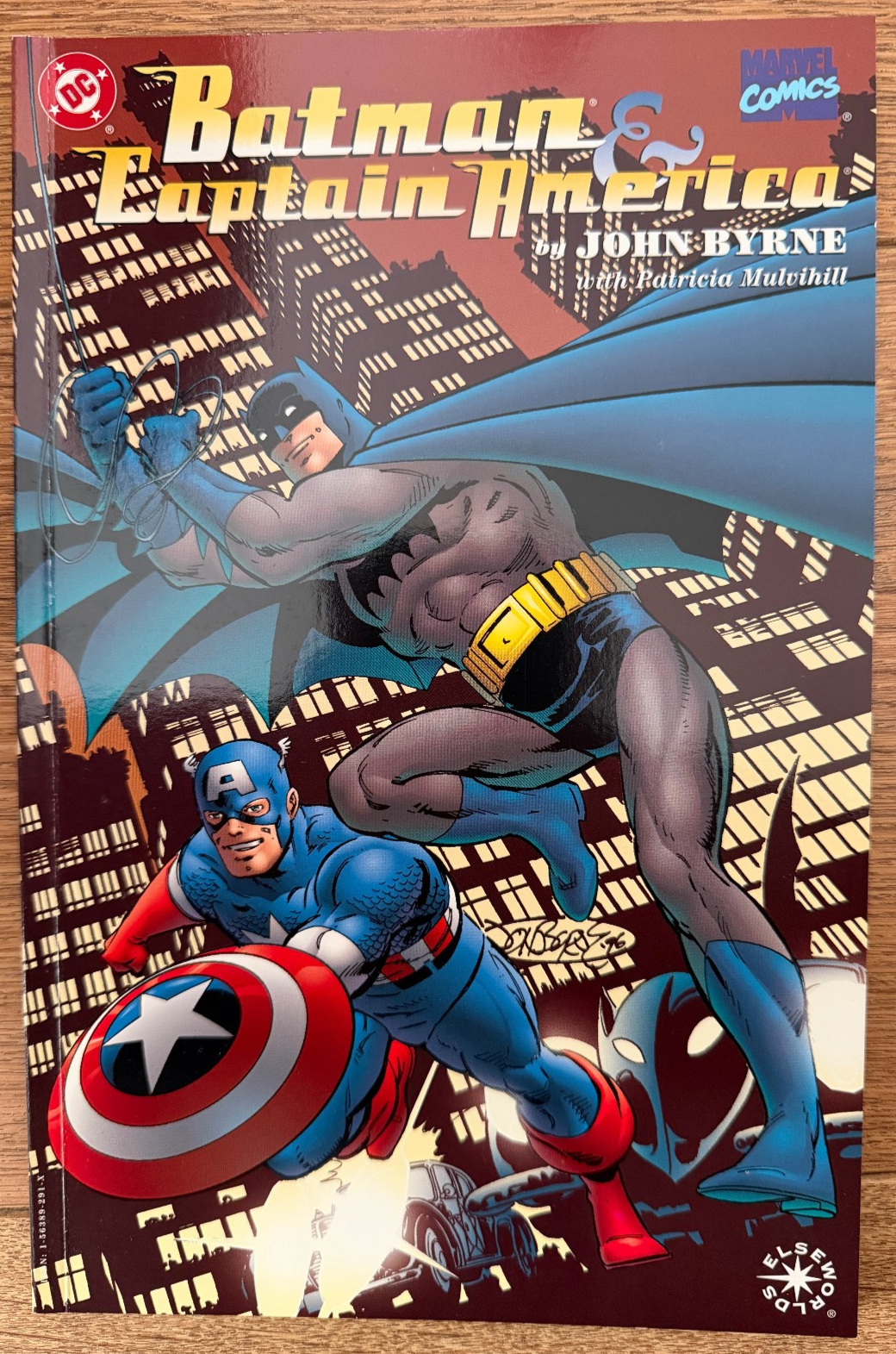 Batman Captain America Prestige Format TPB Graphic Novel DC Marvel Comics