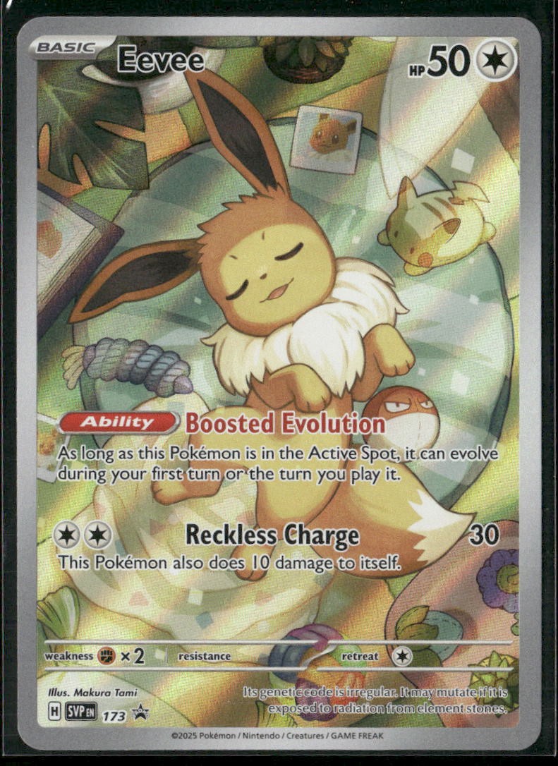 Pokémon Eevee Promo 173 SVP SV: Scarlet & Violet Promo Cards NM