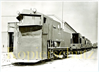 Original factory photo Henschel climate snow plough