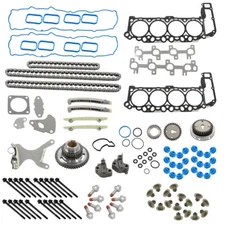 Labwork Timing Chain Kit Head Gasket bolts Set For Chrysler Dodge Ram 1500 4.7L