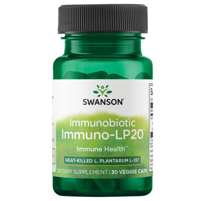 Swanson Immunobiotic Immuno-Lp20 50 mg 30 Veggie Capsules