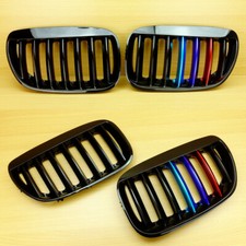 M Color Shiny Black Metal Type Front Grille For 04-06 Bmw E53 Lci X5-series M Color Shiny Black Metal Type Front Grille For 04-06 Bmw E53 Lci X5-series