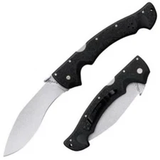Cold Steel Rajah 2 6in Blade Folding Knife Stainless Pocket with Belt Clip
