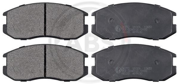 A.B.S. 36772 Bremsbelagsatz, Scheibenbremse Vorne FüR Daihatsu Mitsubishi-image