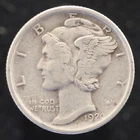 1920 P Mercury Dime - VF - FREE SHIPPING (US570)