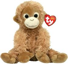 Ty Beanie Baby 💜 BONGO 8.5" Orangutan/ Monkey 2009 Plush New MWMT's