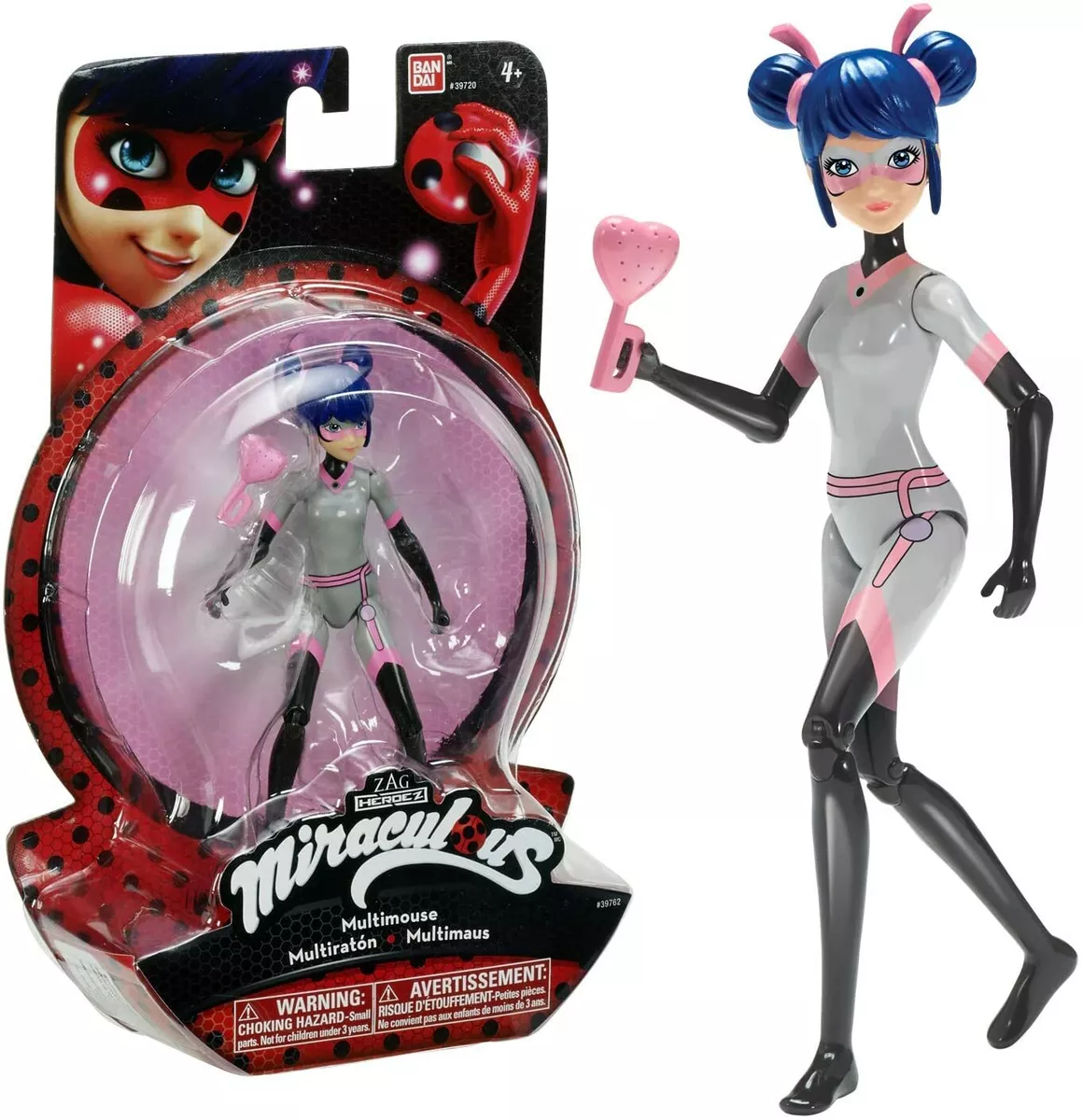 Figurine Articulée Miraculous Ladybug Multimouse15 cm Bandai