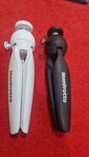 2×Manfrotto MTPIXI-B Pixi Mini Tripod +Manfrotto MTPIXI-WH 
