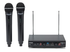 Samson Sws212hh-e Stage 212 Dual Vocal Wireless Microphone System W/2 Q6 Dynamic