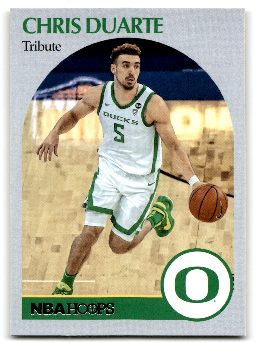 2021-22 PANINI CHRONICLES DRAFT PICKS CHRIS DUARTE RC OREGON DUCKS #68