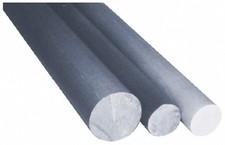 Made in USA 4' Long, 3/8" Diam, Glass-Cloth Melamine Laminate (G5/G9) Plastic...