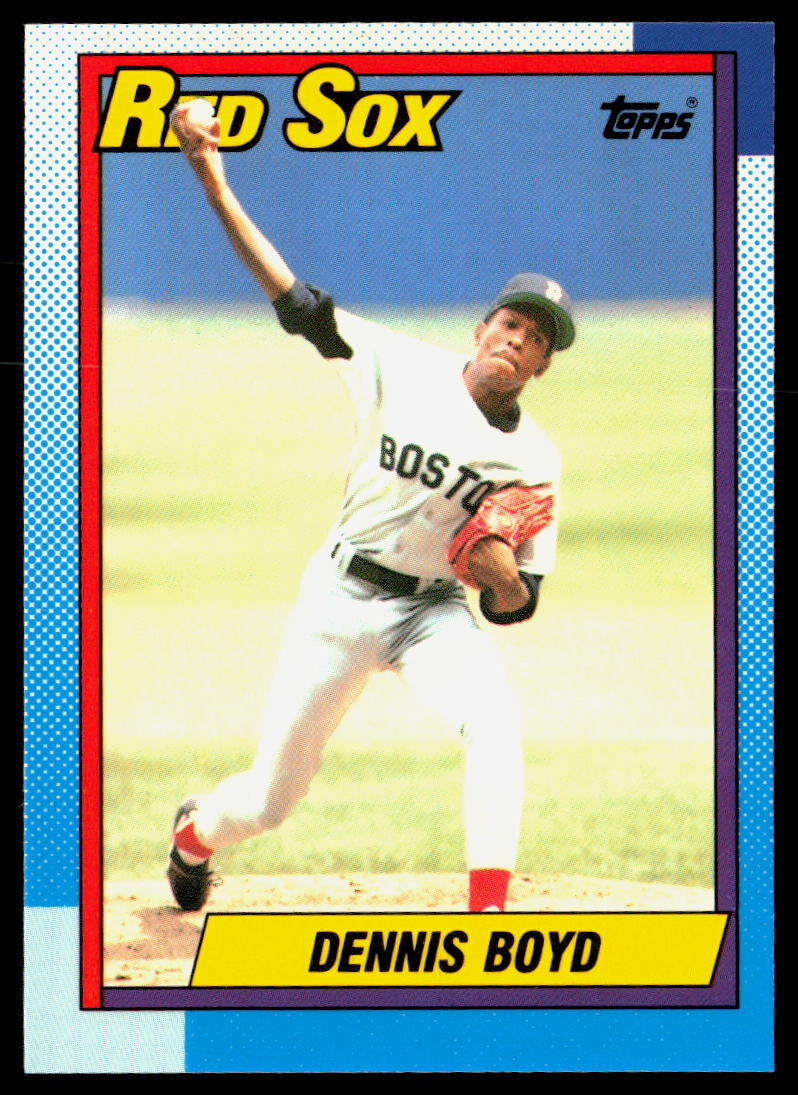 Dennis Boyd 1990 Topps Tiffany #544
