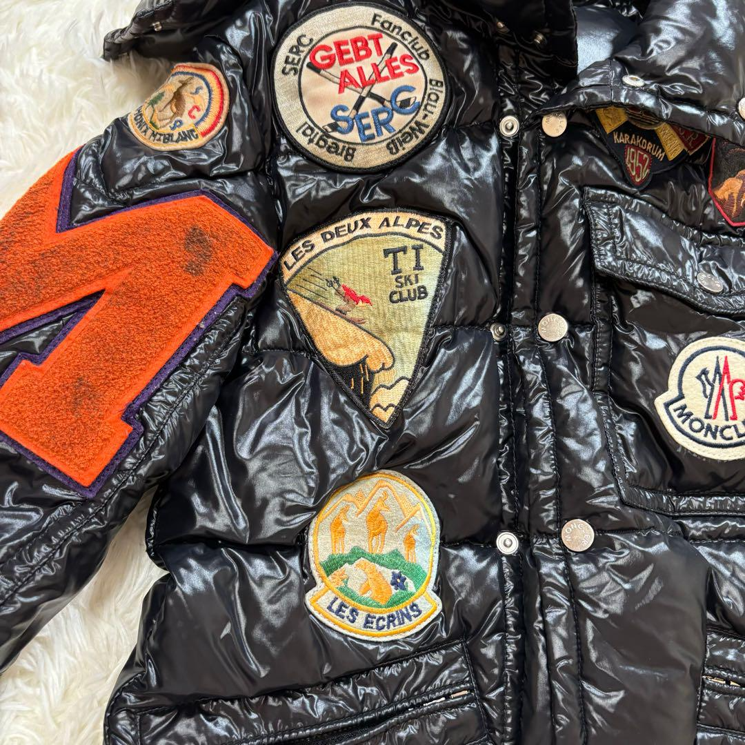 Rare MONCLER K2 Special Down Jacket Nylon Black Size 00 Rare MONCLER K2 Special Down Jacket Nylon Black Size 00