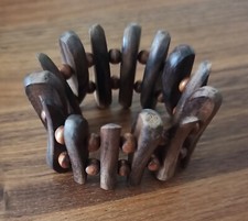  Wooden stretchy bracelet from Bali 