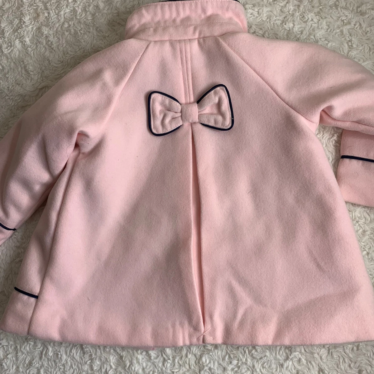 Little me top pink coat