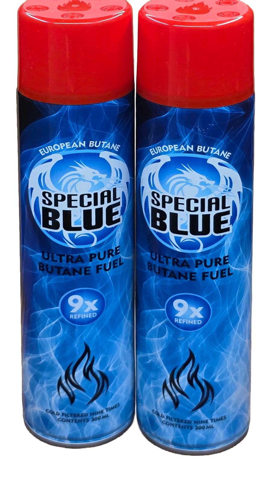 Special Blue European Butane | Ultra-Pure Butane Fuel | 9x R