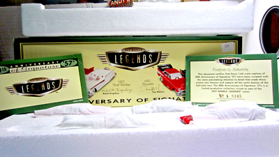 HOTWHEELS..LEGENDS..40TH ANNIVERSARY---SIGNATURE '57s..4 CAR SET