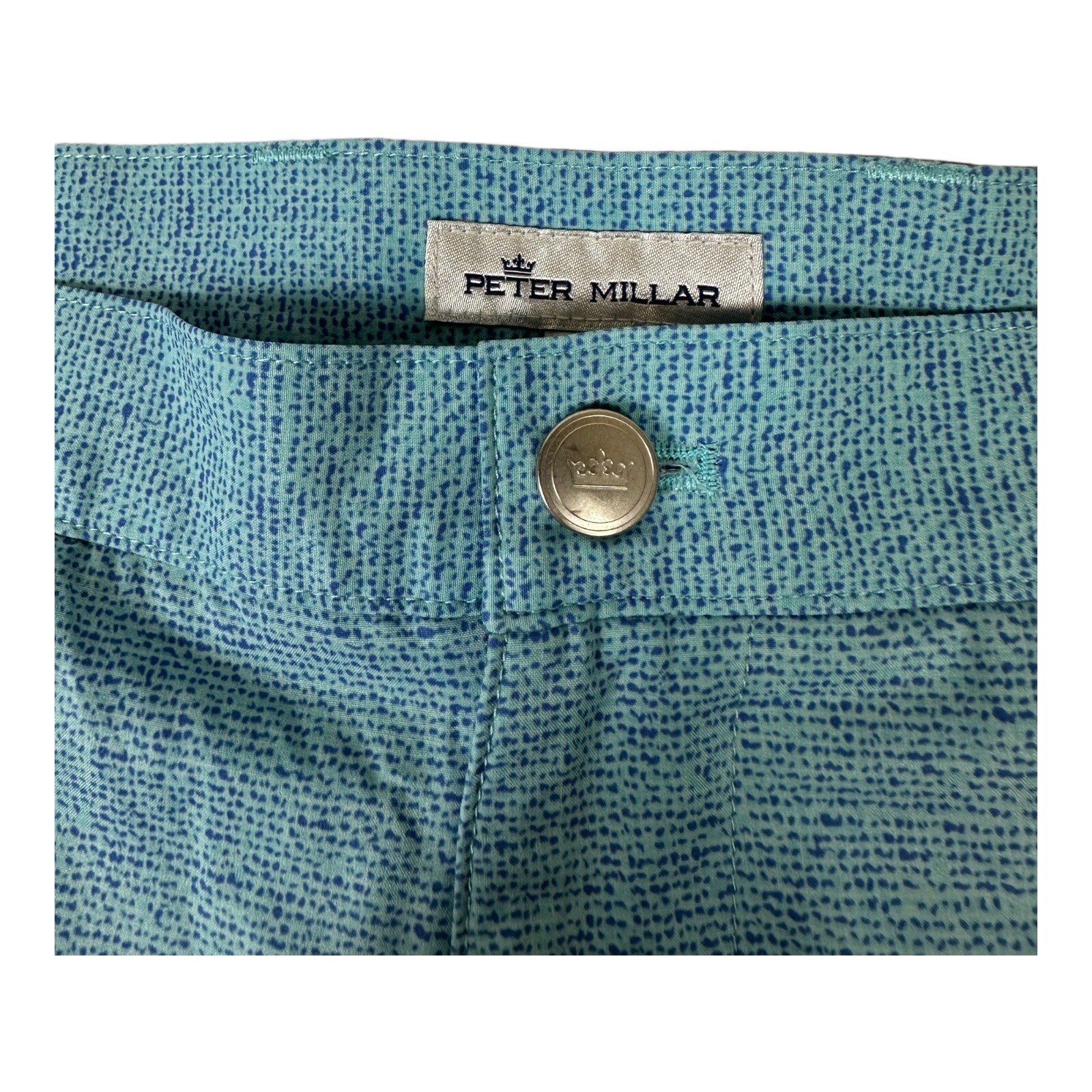 Peter Millar Current Blue Patterned Performance G… - image 2