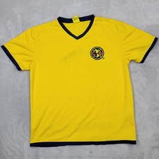 Club America Jersey Boys XL Soccer Team Football Ringer Shirt Mexico League Kid*