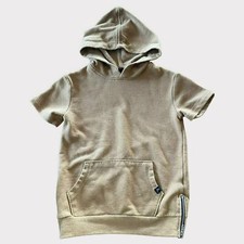 Art Class S 6/7 Brown Short Sleeved Hooded Sweatshirt