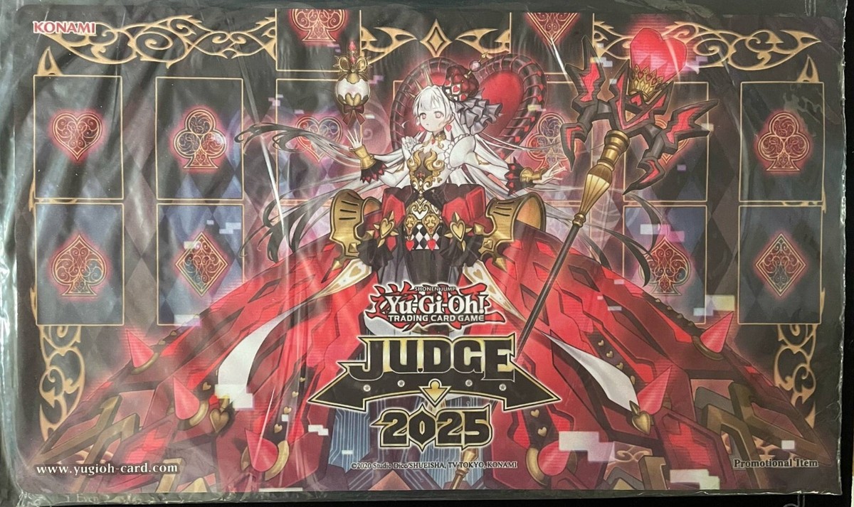 遊戯王 公式 JUDGE 2025 紅涙の魔ラクリモーサ プレイマット 北米版 遊戯王 公式 JUDGE 2025 紅涙の魔ラクリモーサ プレイマット