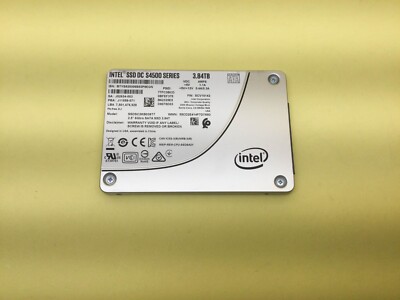 Intel DC S4500 Series 3.84TB SATA 6Gb/s 2.5'' SSD SSDSC2KB038T7