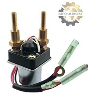 Starter Solenoid Relay for Kawasaki Jf650 X2 650 1987-1990 4-Wire Long Bolts New