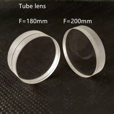 22mm/23mm Infinity microscope Positive Lens Tube lenses Focal Length 180mm/200mm