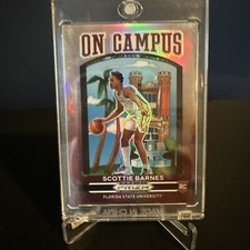 2021 Panini Prizm Draft Picks SCOTTIE BARNES “ON CAMPUS” #5 SSP Rare ROOKIE CARD