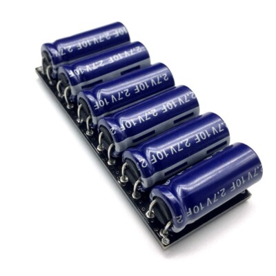 16V 1F/2F Capacitor Module 2.7V 10F Supercapacitor with Protector Plate8120-
