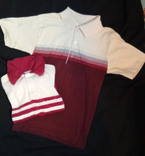 Vintage Shirts Terry Cloth Retro Teen 70s