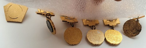 Flaggen, Wappen, Republiken der UdSSR 16 USSR Sowjetische Seltene Abzeichen Pins - Bild 15 von 16