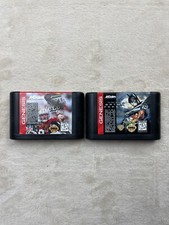 Sega Genesis Lot of 2 Games - Batman Forever + NFL Quarterback Club 96 Cart Only