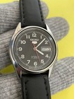 Seiko 5 Black Dial Automatic 7009-6001 Day/Date Japan Men's Watch