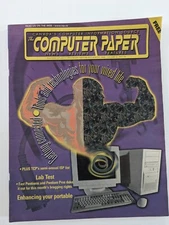 Vintage Magazine Computer Paper Computer Info Resource October 1996