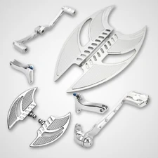 Floorboards brake toe heel shifter levers For Harley Road glide Touring 08-13