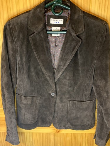 covington suede jacket