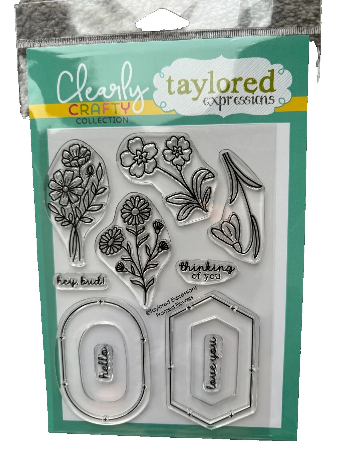 Flores y Plantas Taylored Expressions Sellos artesanales