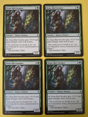 Oran-Rief Invoker - Battle For Zendikar - MTG (Set of 4)