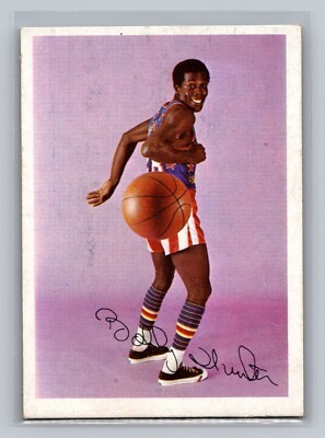 Bobby Hunter 1971 Fleer Cocoa Puffs Harlem Globetrotters #20 Basketball Card