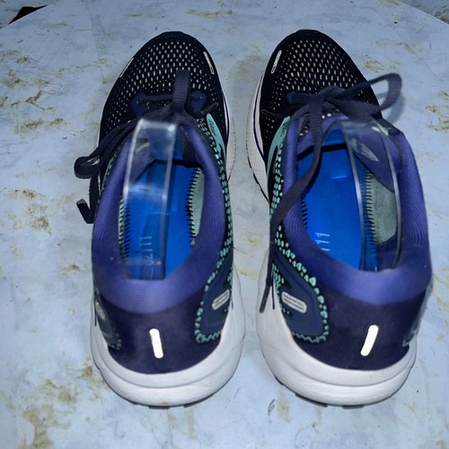 Brooks Ghost 14 Damengröße 9,5 schmale Laufschuhe blau weiß sportliche Turnschuhe - Bild 15 von 15