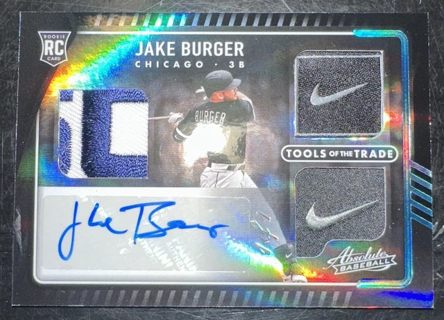 2022 Panini Absolute Tools of the Trade 1/1 Jake Burger #TT3S-JB 1 Of 1