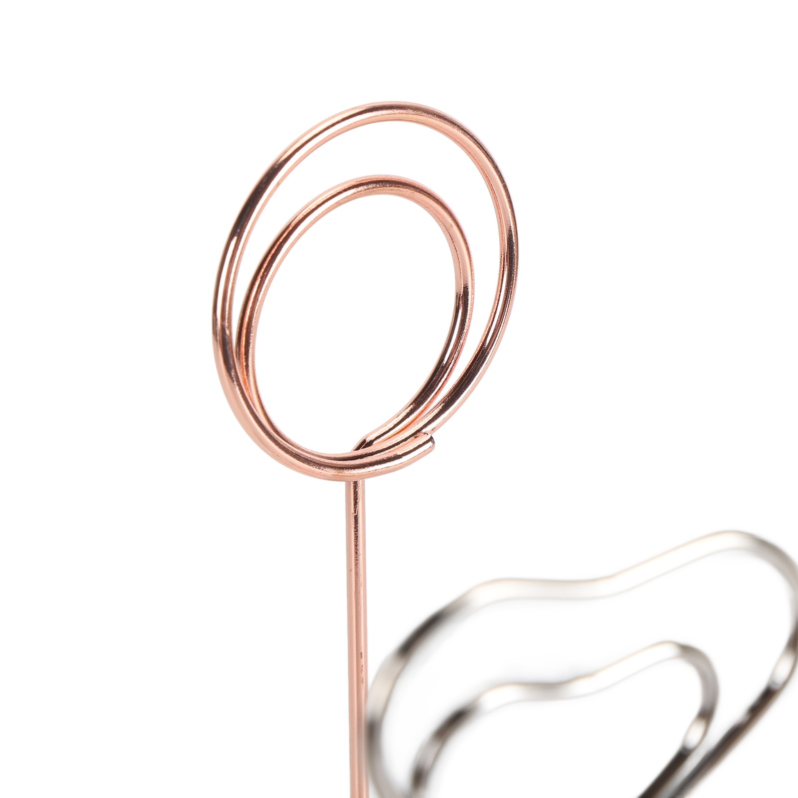 15PCS Place Card Holder 22cm Height Iron Place Card Holder For Wedding Party Hom